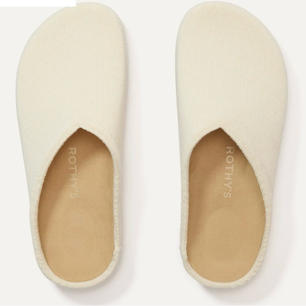 Rothy's Cream Clogs for Effortless Comfort NEW!